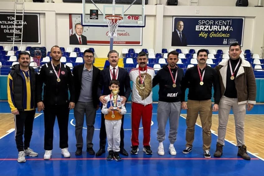 Erzurum Emniyeti, Kamu Spor Oyunları'nda İki Şampiyonluk Birden Kazandı