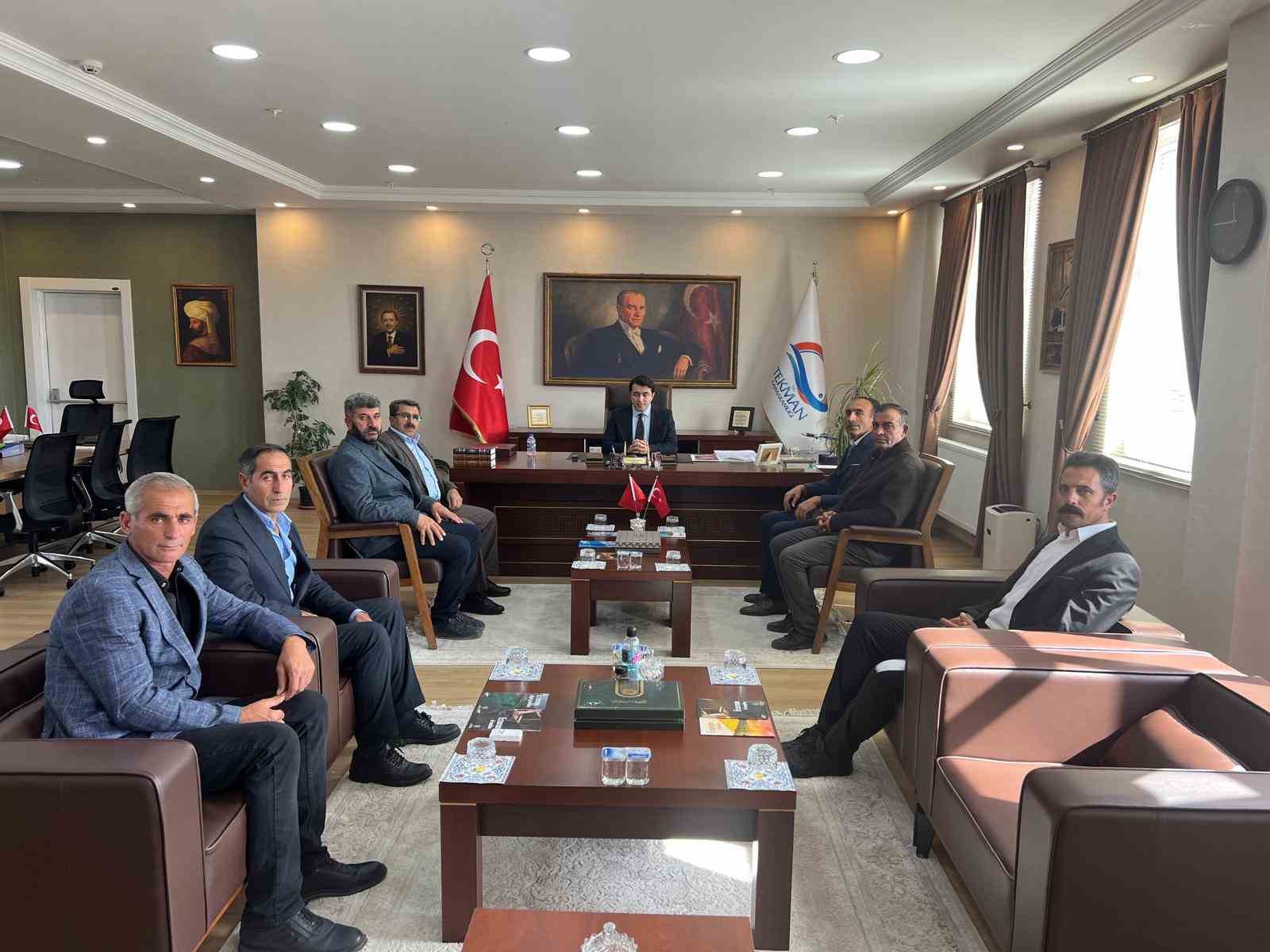 Tekman'da Muhtarlar Günü Coşkusu