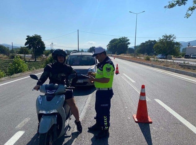 Çanakkale'de Motosiklet Denetimleri Artıyor