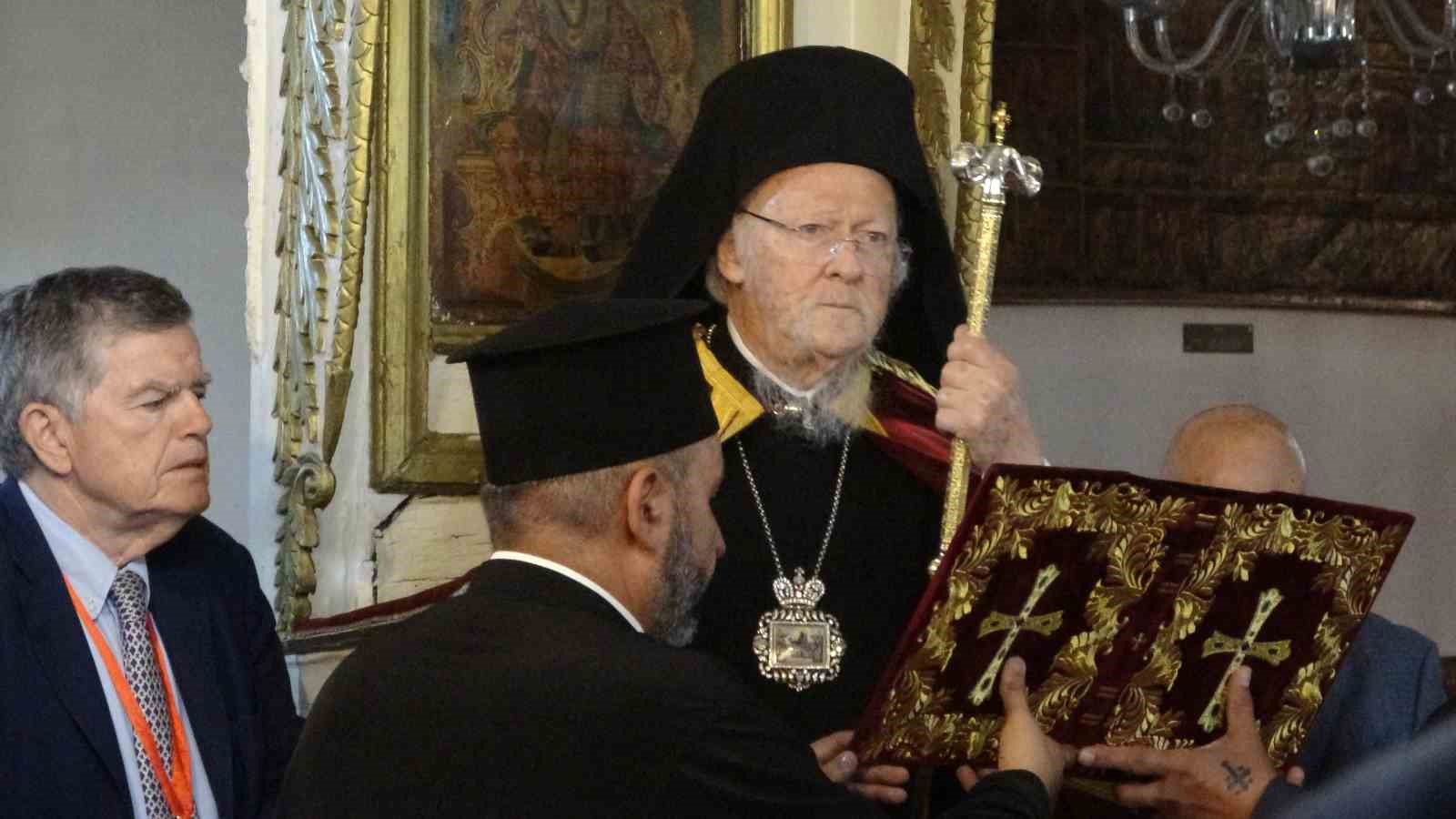 Fener Rum Patriği Bartholomeos, Gökçeada'da Özlem Dolu Bir Ayin Yönetti