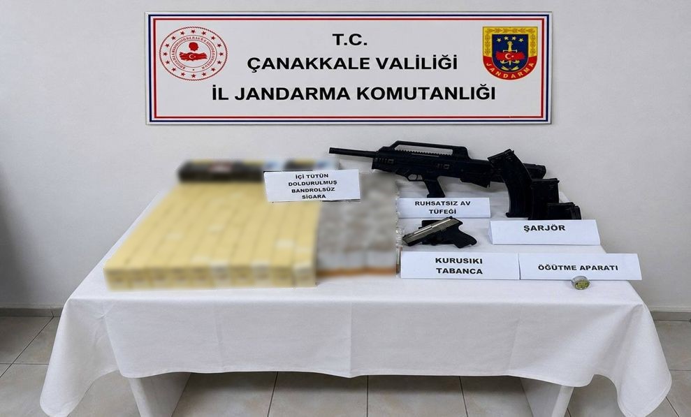 Çanakkale'de Kaçakçılık Operasyonları: Biga ve Ayvacık'ta Ele Geçirilenler Şaşırttı