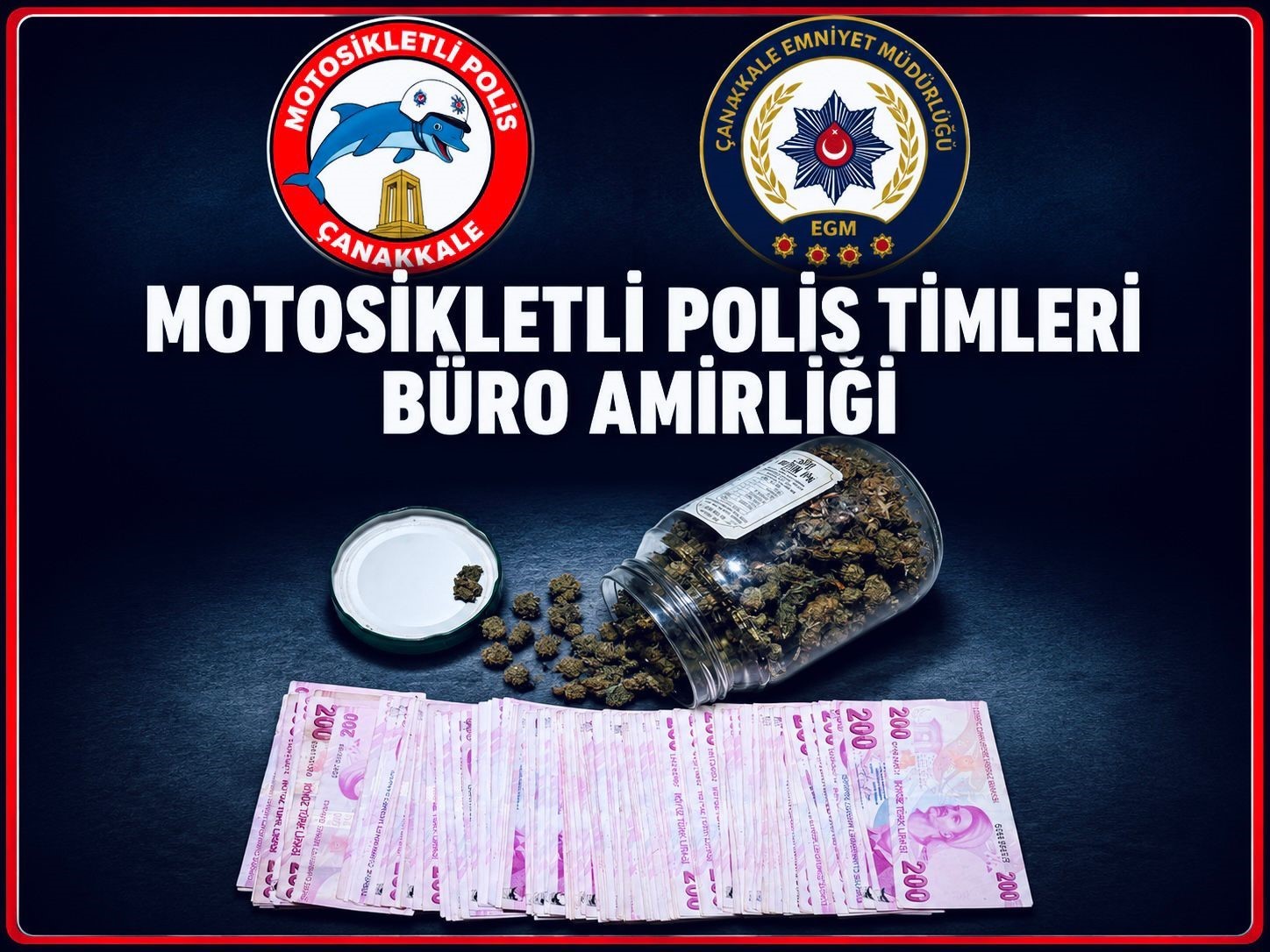 Çanakkale'de Huzur Uygulamalarında 12 Şüpheli Tutuklandı