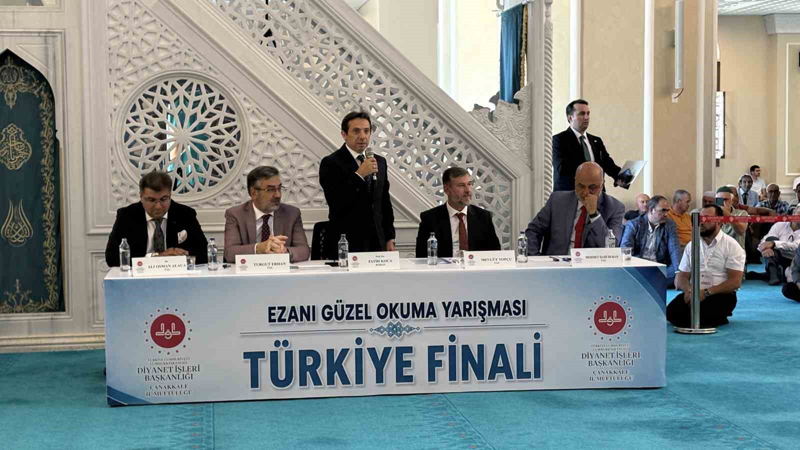 Denizli'den Birinci Gelen Ezanı Güzel Okuma Yarışması Heyecanı
