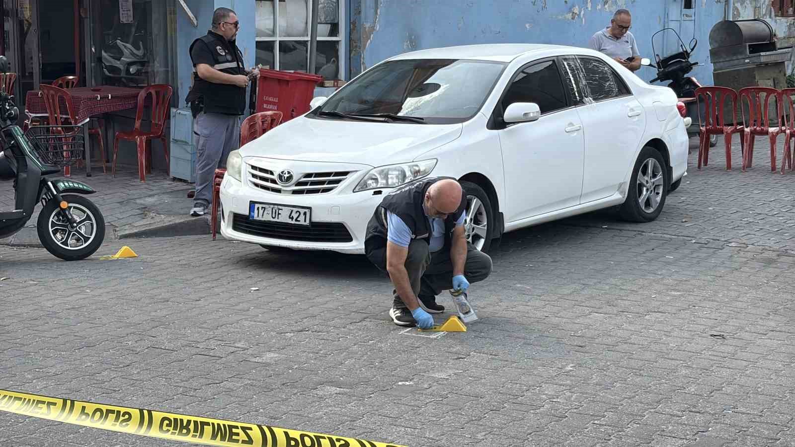 Çanakkale'de Kavgada Silahın Seken Kurşunu Bir Kişiyi Yaraladı