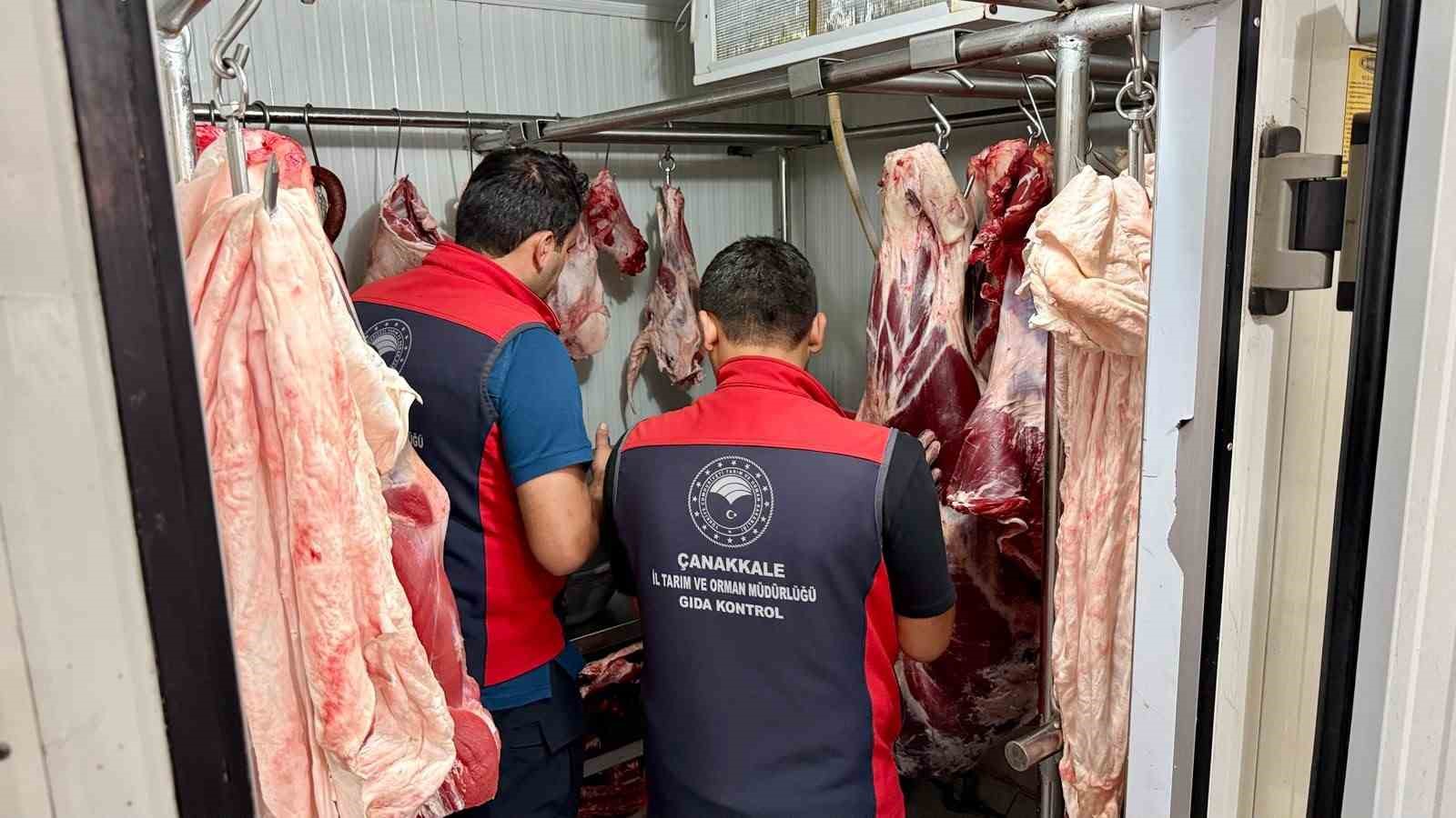 Çanakkale'de Gıda Güvenliği İçin Sıkı Denetimler Devam Ediyor
