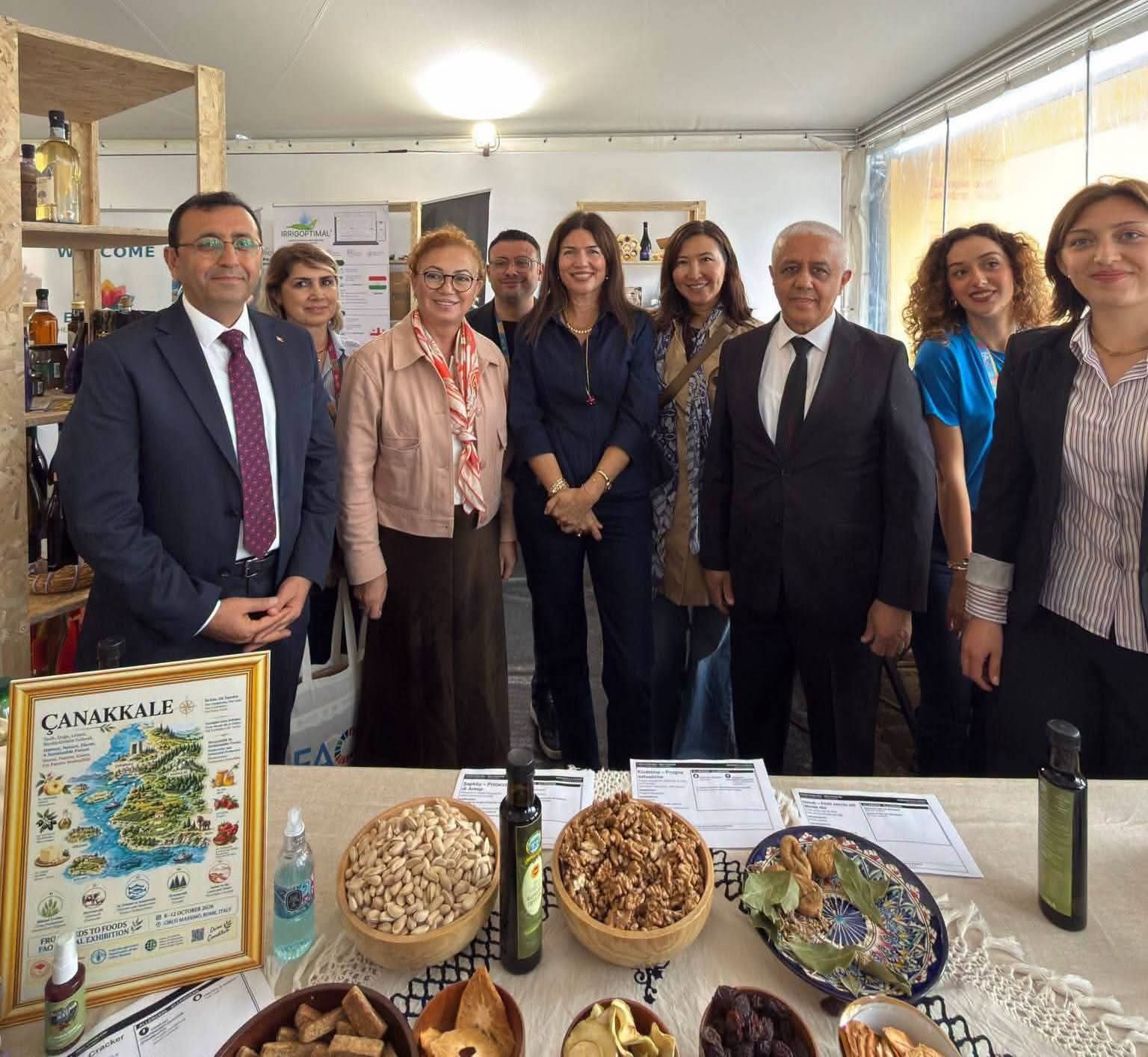 Çanakkale'nin Organik Lezzetleri Roma'da Tanıtıldı