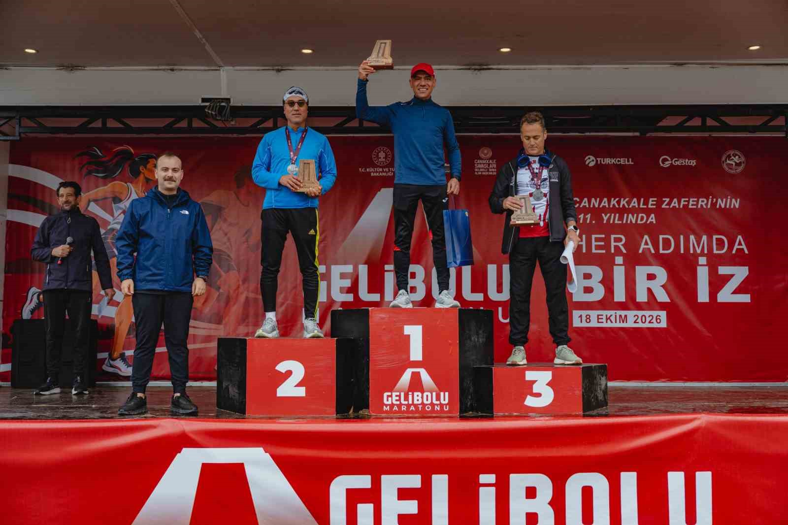 Gelibolu Maratonu'nda zafer dolu anlar yaşandı
