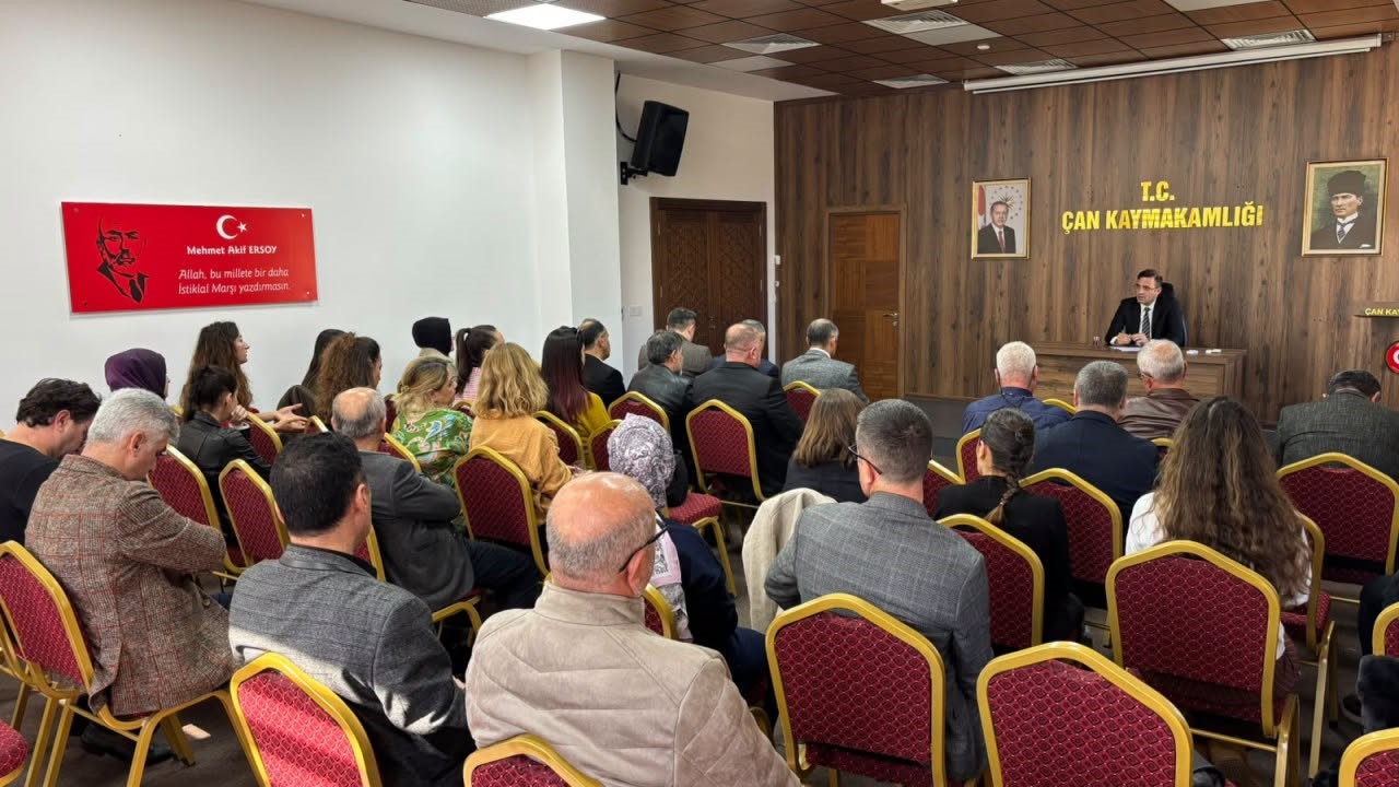 Çanakkale'de Okul Güvenliği İçin İşbirliği Toplantısı