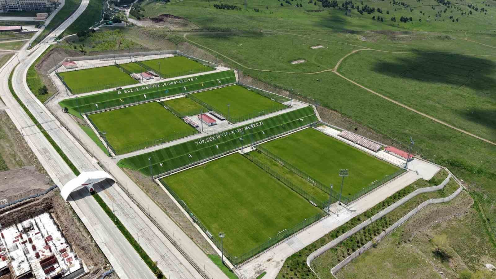 Palandöken'de Futbol Takımları İçin Kamp Hazırlıkları Tüm Hızıyla Devam Ediyor