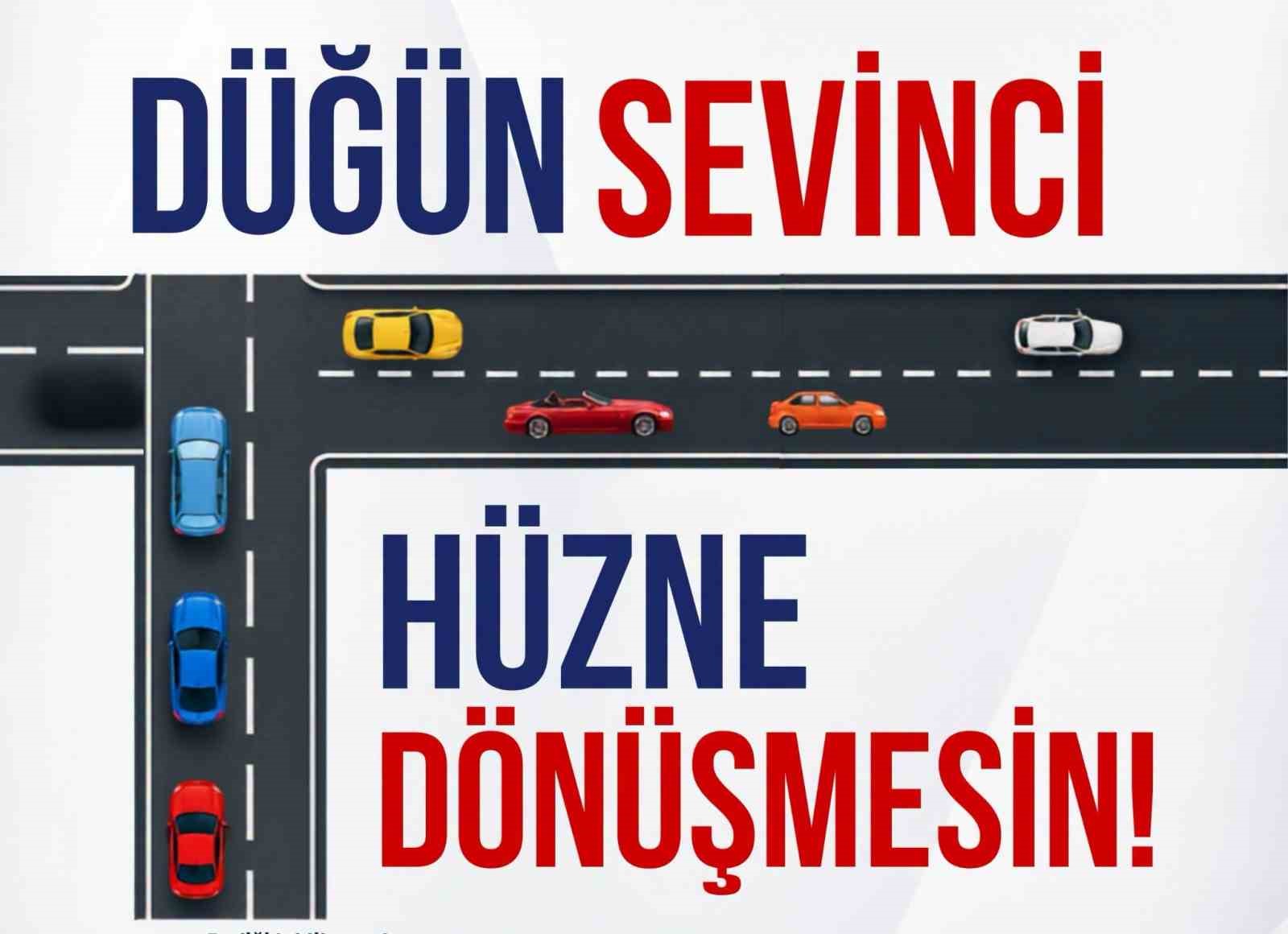 Düğün Konvoylarında Güvenlik Uyarısı: Sevinçler Acıya Dönüşmesin