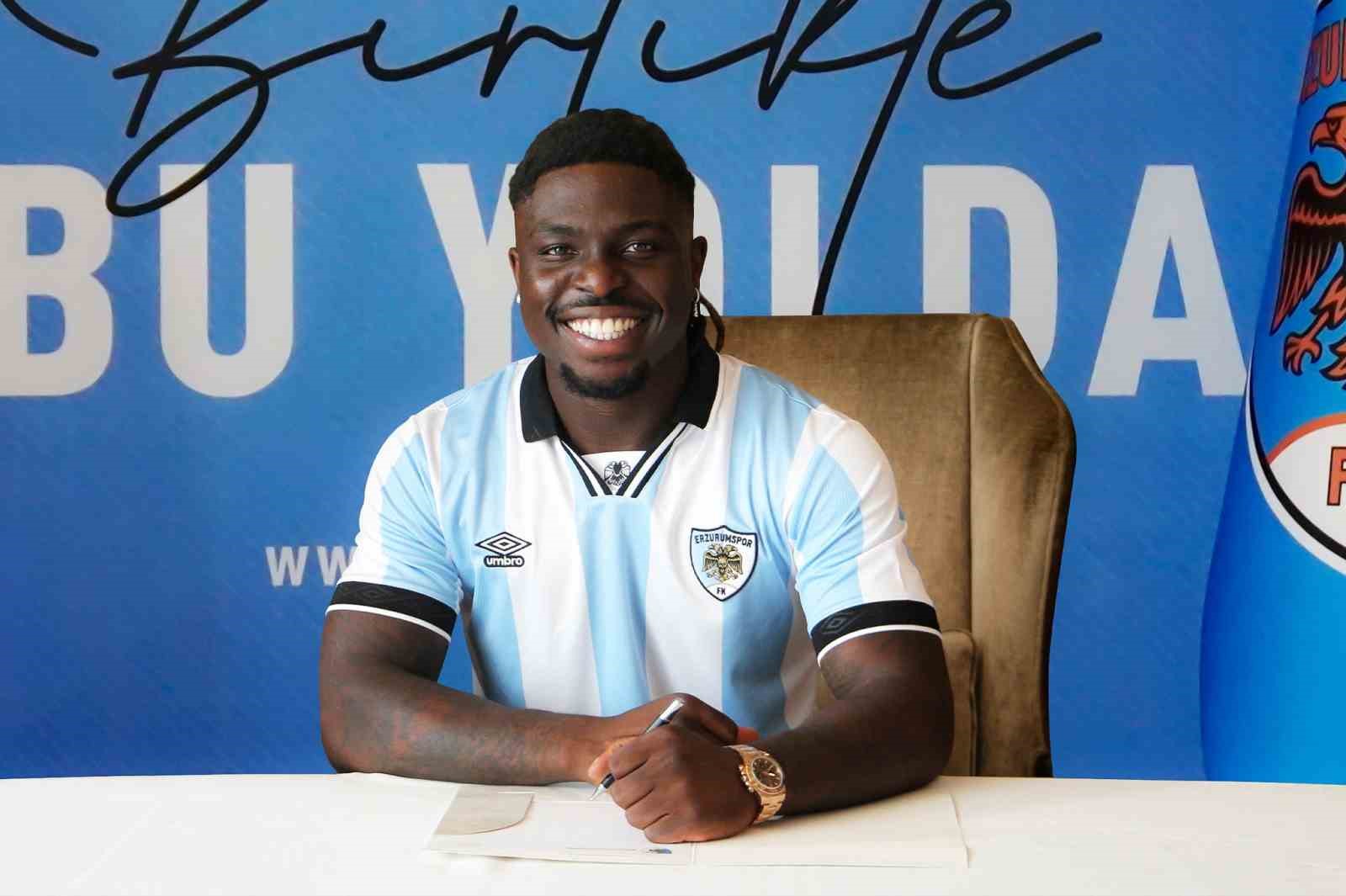 Festy Ebosele, Erzurumspor FK'da Yeni Bir Sayfa Açtı