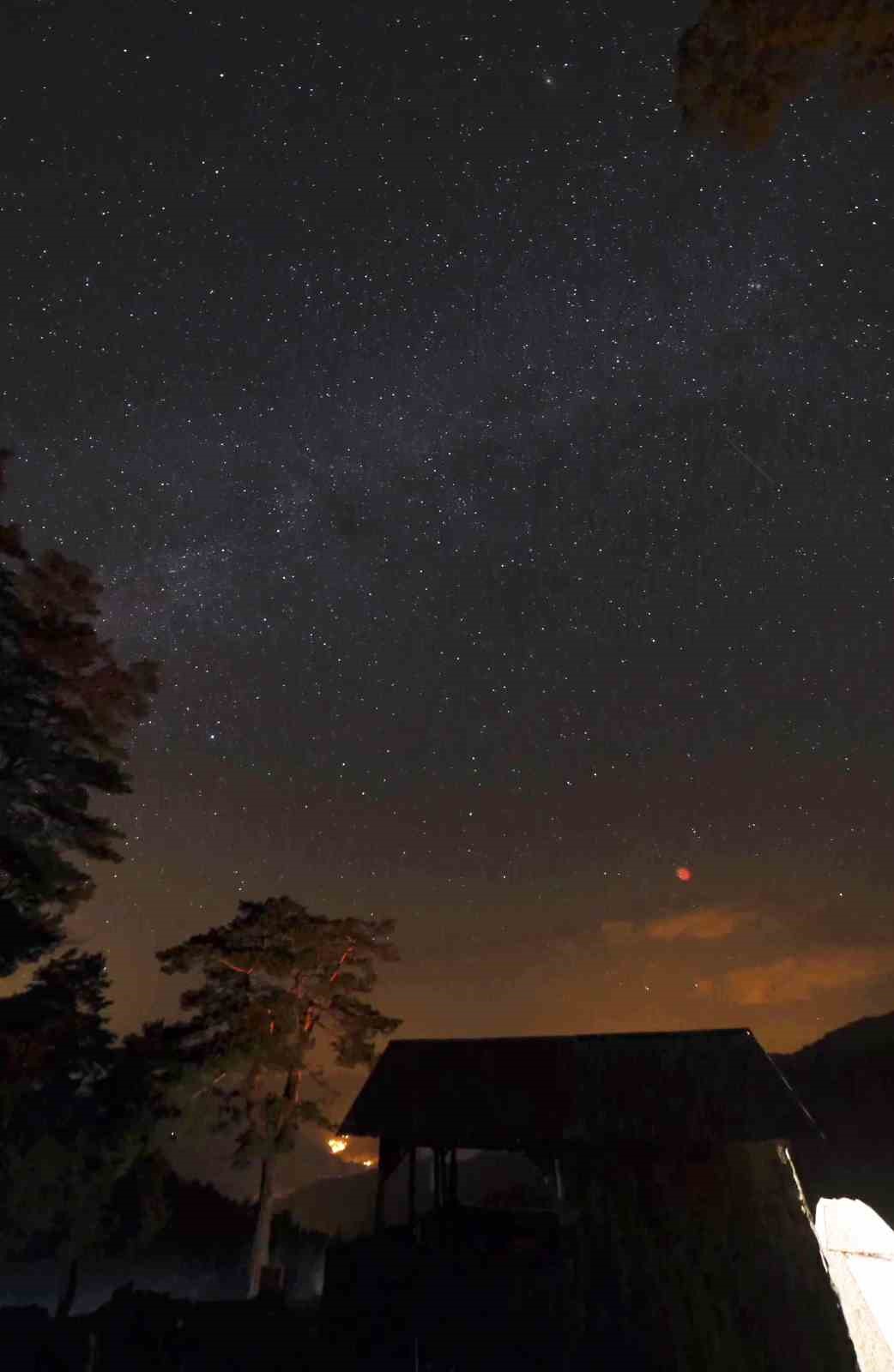 Perseid Meteor Yağmuru Erzurum'un Gökyüzünü Şenlendirdi