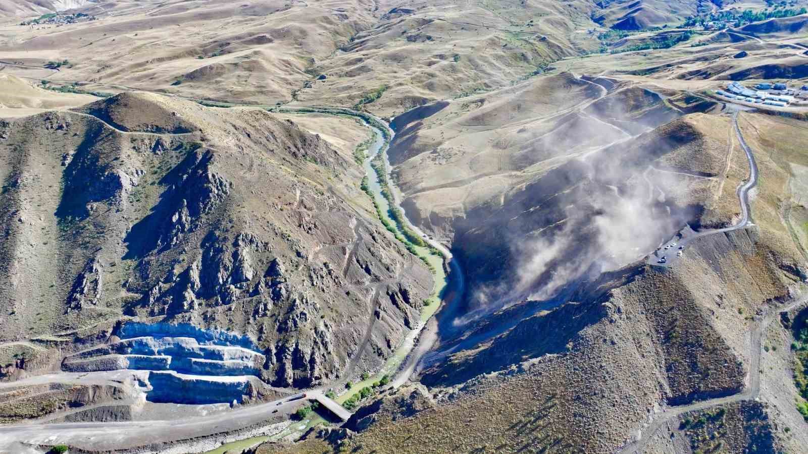Söylemez Barajı'nda Çalışmalar Hızla Devam Ediyor