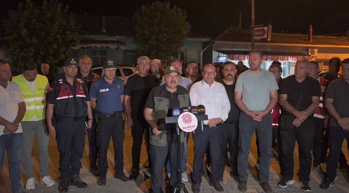Susurluk’ta Orman Yangını Kontrol Altına Alınmaya Çalışıyor
