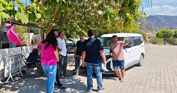 Gömeç'te Yangın Sonrası Hasar Tespit Çalışmaları Başladı