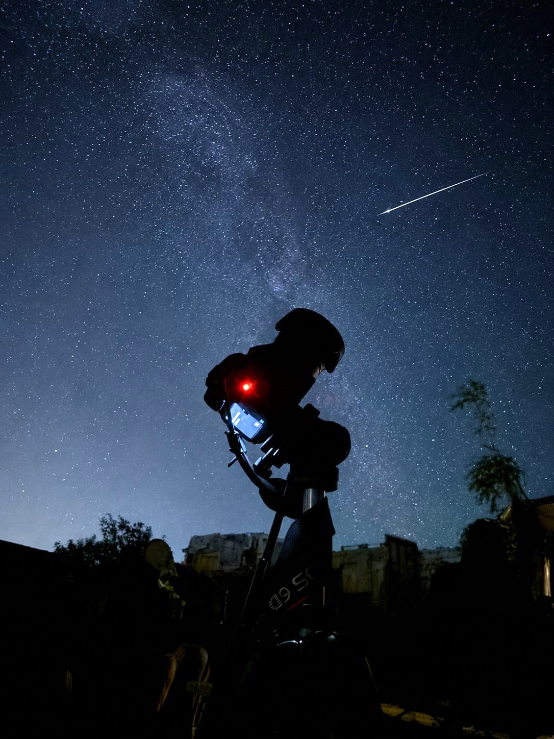 Bandırma'da Perseid Meteor Yağmuru Göz Kamaştırdı