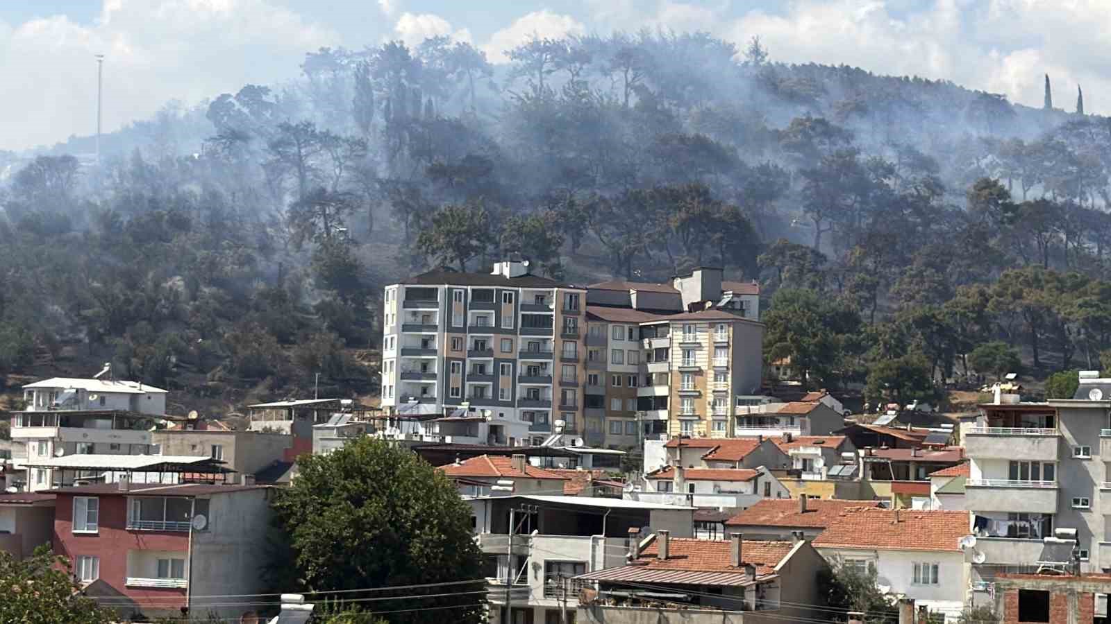 Kazdağları'ndaki Orman Yangınına Hızla Müdahale Ediliyor