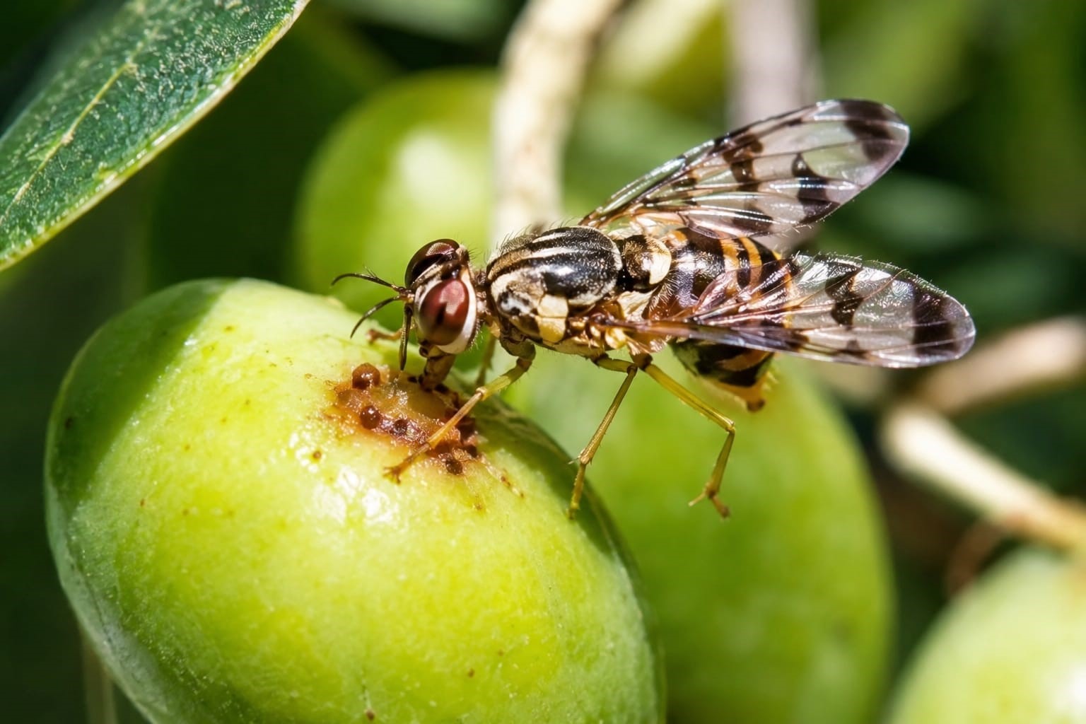Erdek'teki Zeytin Üreticilerine Zeytin Sineği İhtarı