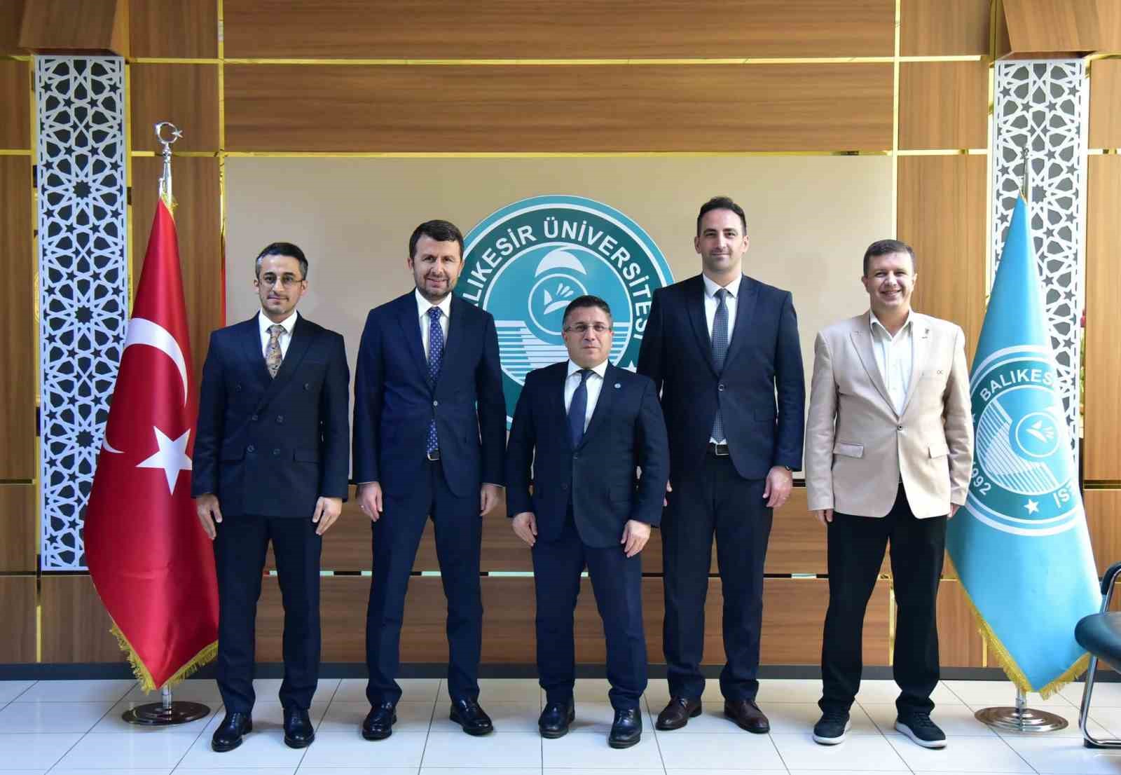 BİK Genel Müdürü Abdulkadir Çay, Rektör Oğurlu'yu Ziyaret Etti