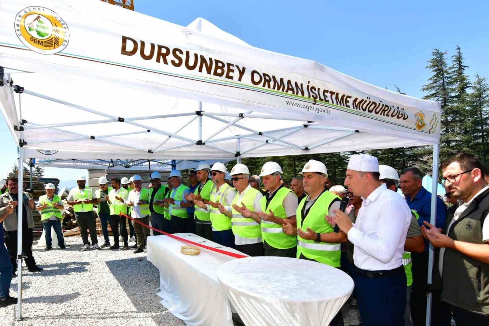 Dursunbey'de Orman İşletmelerine Yeni Bina Müjdesi