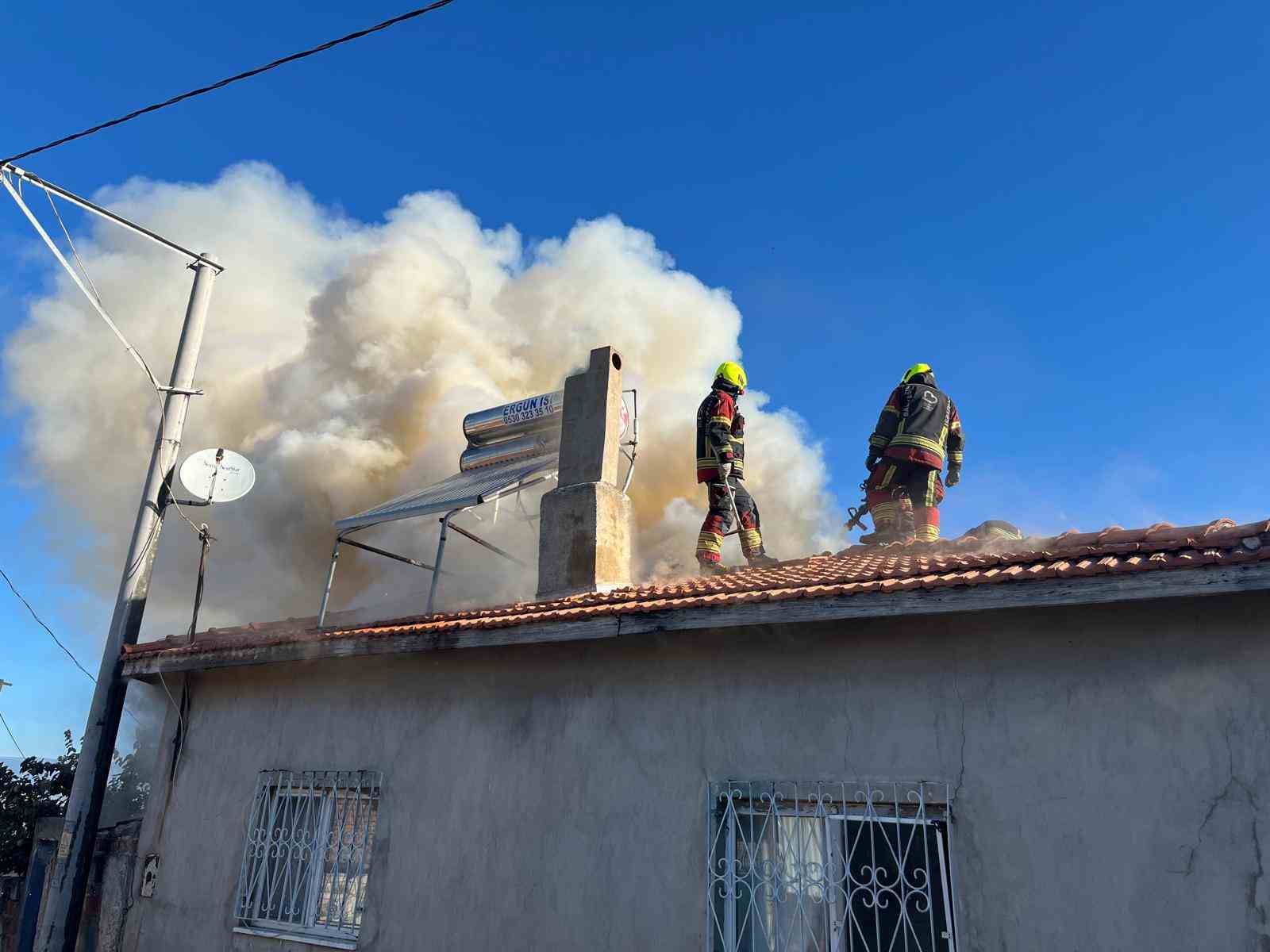Hisarköy'de Yangın Paniği: İtfaiye Hızla Müdahale Etti
