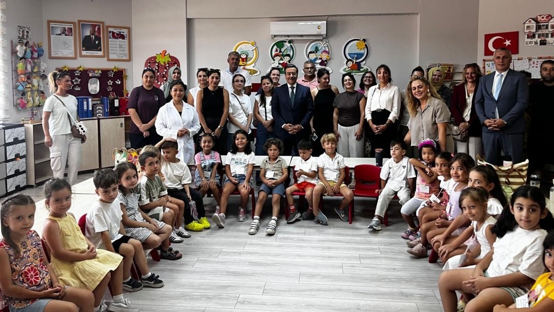 Kaymakam Atilla, Burhaniye'deki Minik Öğrencilerle Buluştu