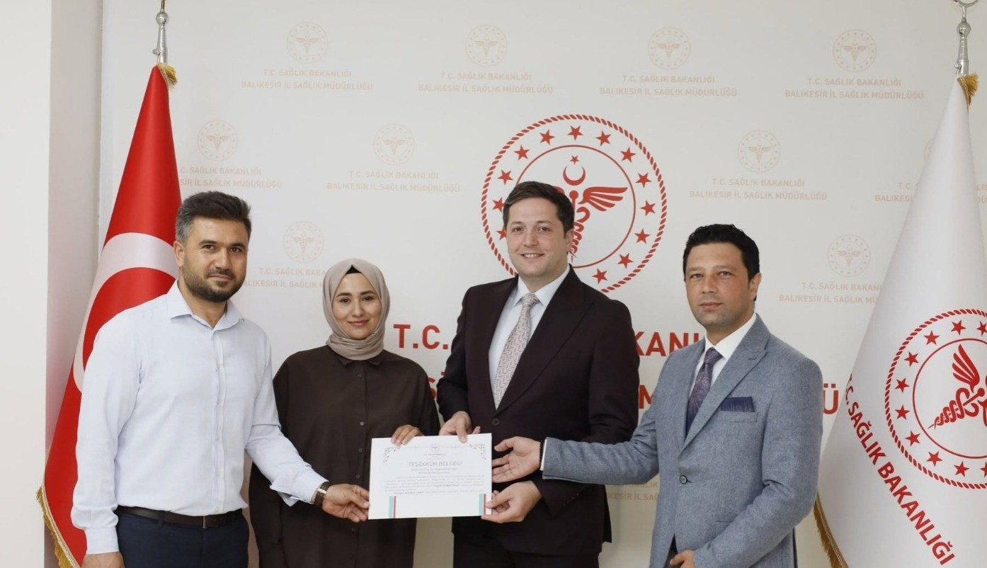 Sındırgı KETEM Çalışanlarına Teşekkür Belgesi: Kanser Taramalarında Başarı