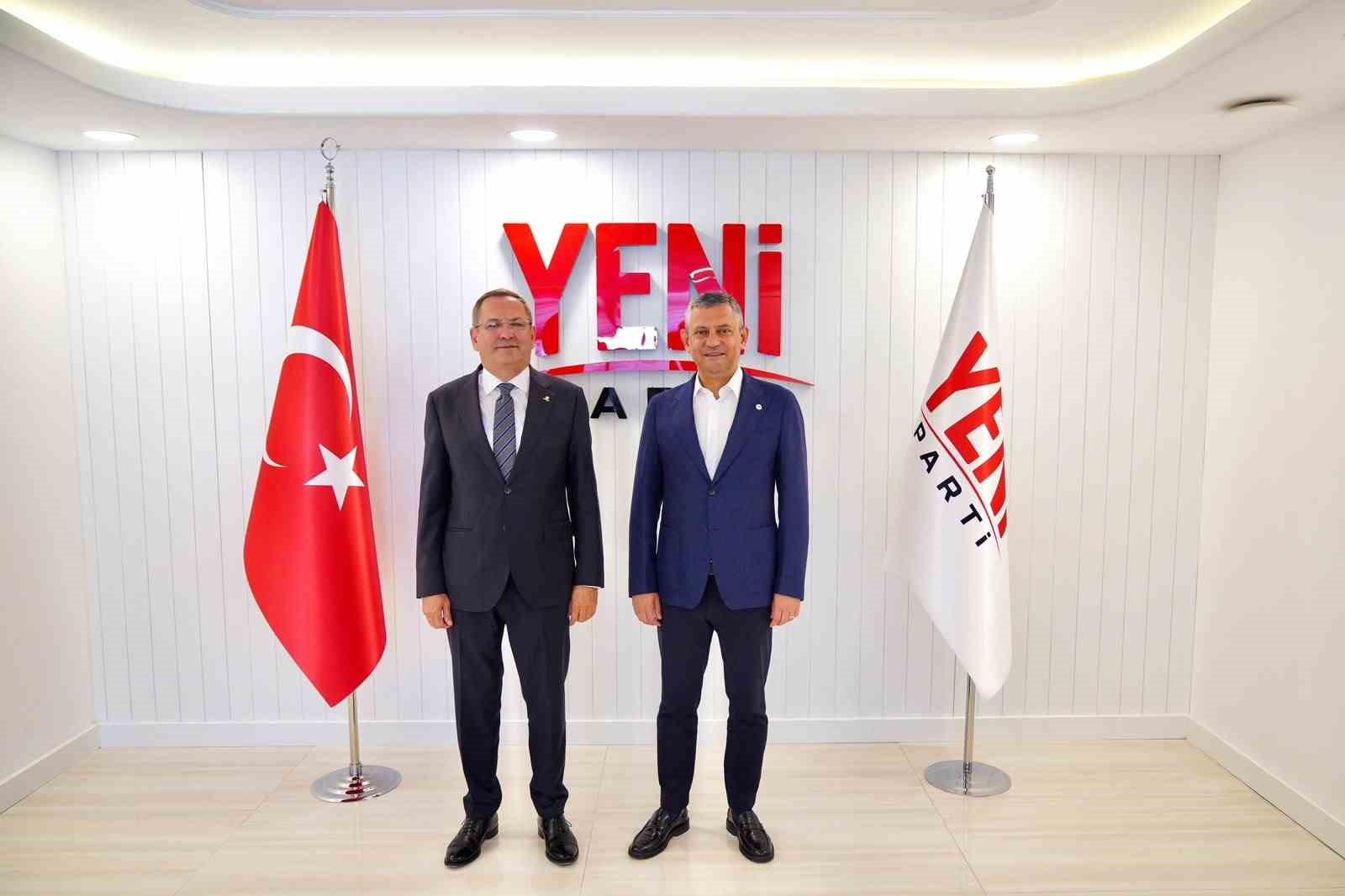 Mesut Ergin, Ankara'da Özgür Özel'i Ziyaret Etti