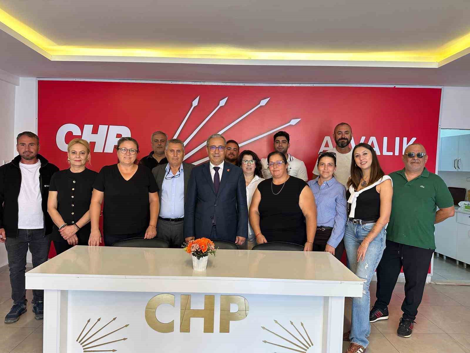 CHP Ayvalık’ta Yeni Yönetim Kadrosu Belirlendi