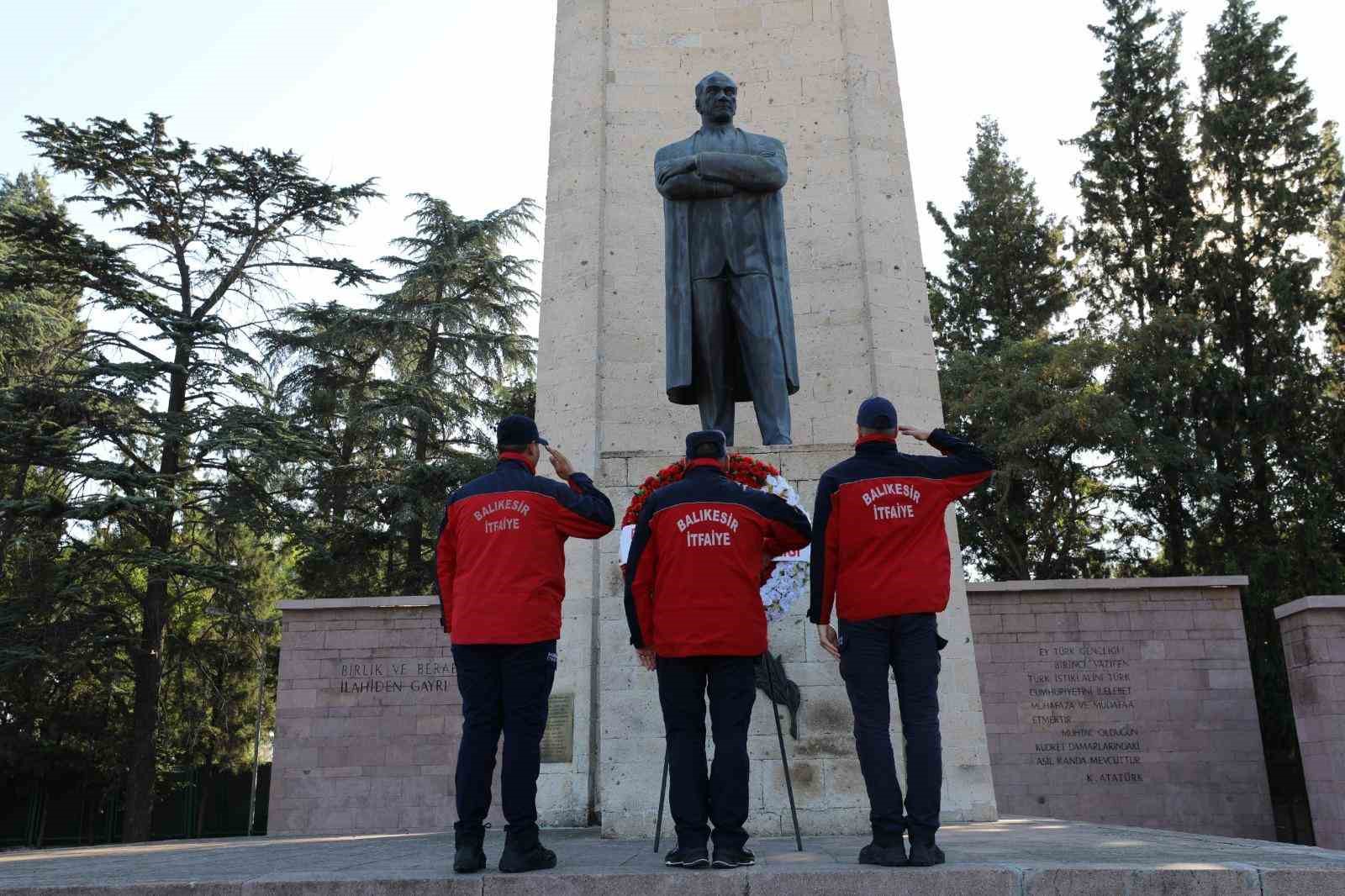 Başkan Akın'dan İtfaiyecilere Unutulmaz Jest