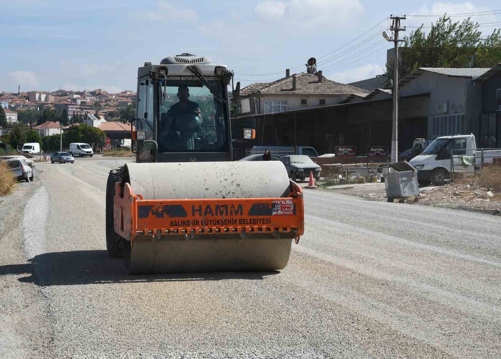 Savaştepe Sanayi Sitesi'nde yol sorunu çözüldü, esnaf rahatladı