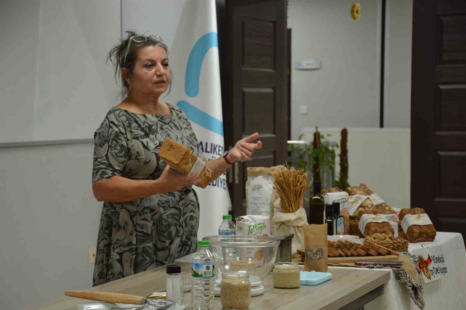 Balıkesir’de Ekşi Mayalı Ekmek Atölyesine İlgi Patladı