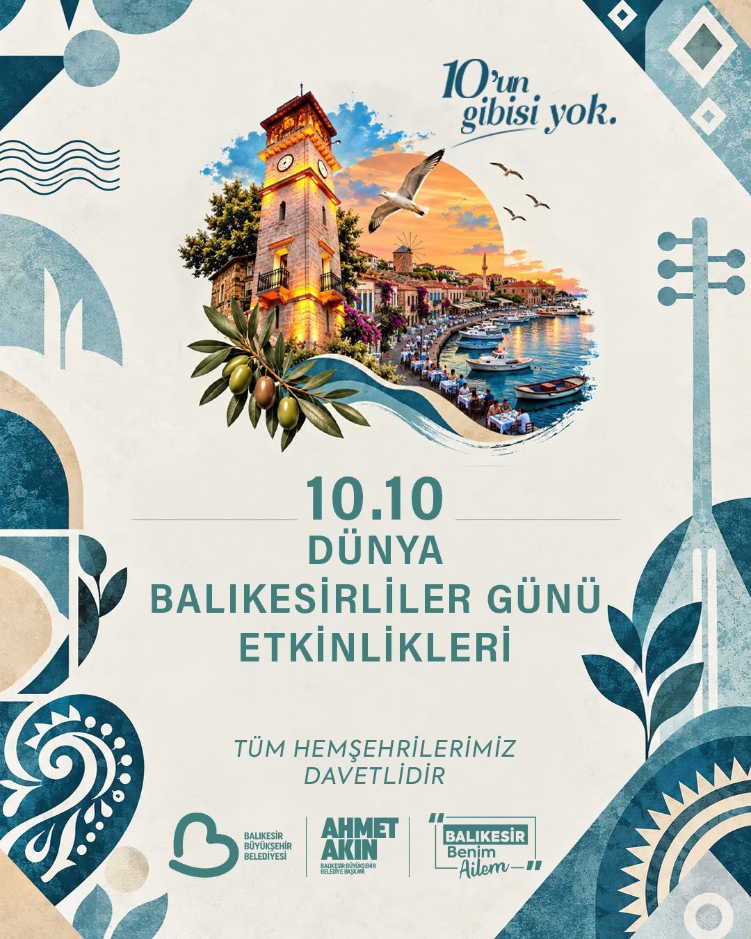 Büyük Balıkesir Ailesi 10.10 Dünya Balıkesirliler Günü’nde Bir Araya Gelecek