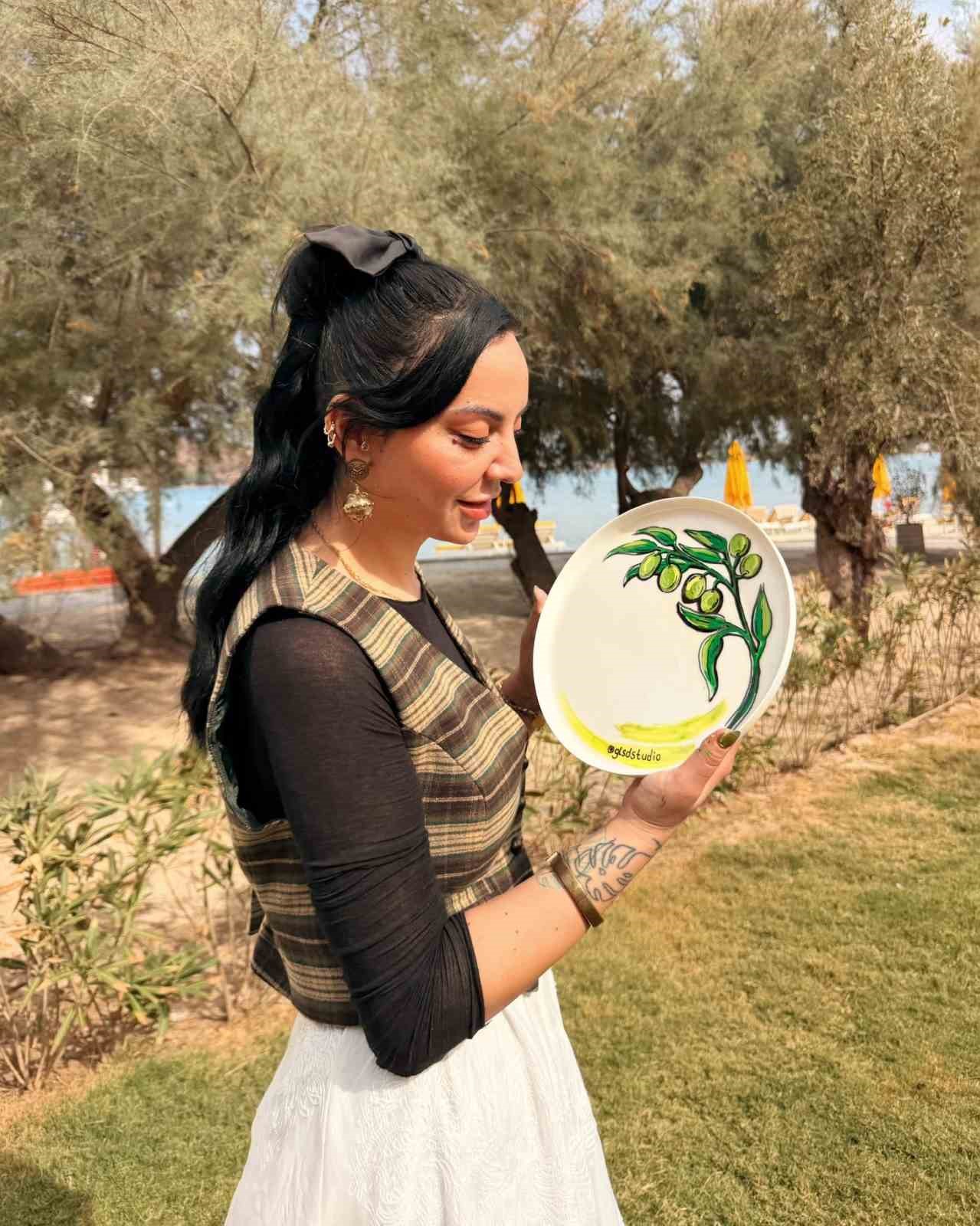 Ayvalık'ta Zeytin Temalı Sanat Atölyesi Düzenlendi