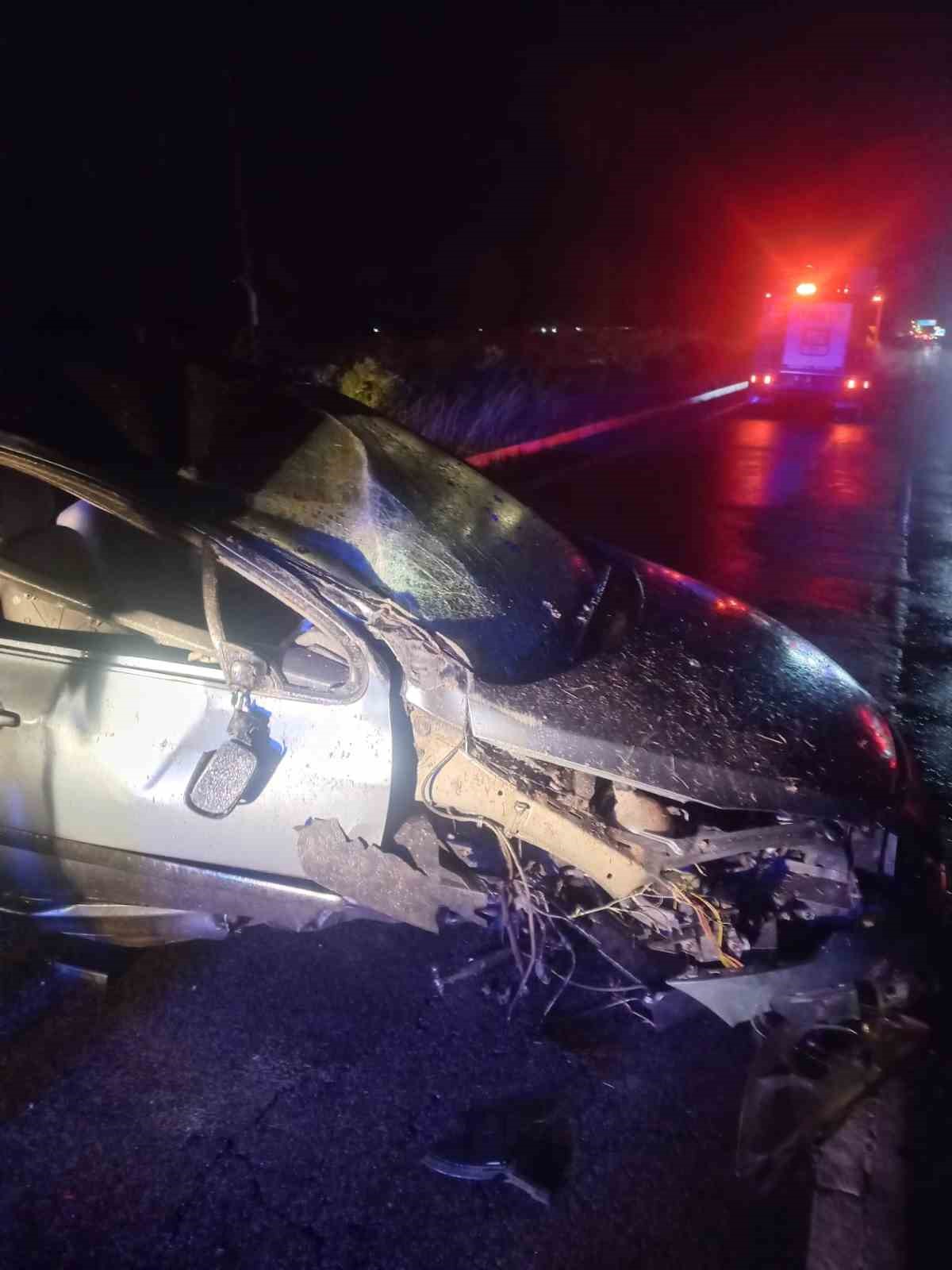 Ayvalık'ta Tek Taraflı Trafik Kazası: Bir Yaralı