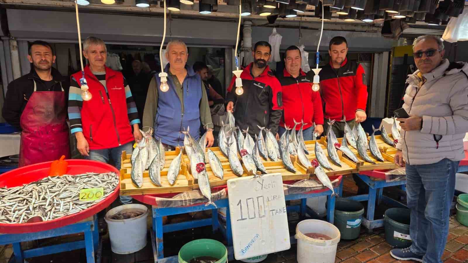 Bandırma'da Palamut Bereketi: Balık Tezgahları Dolup Taşıyor