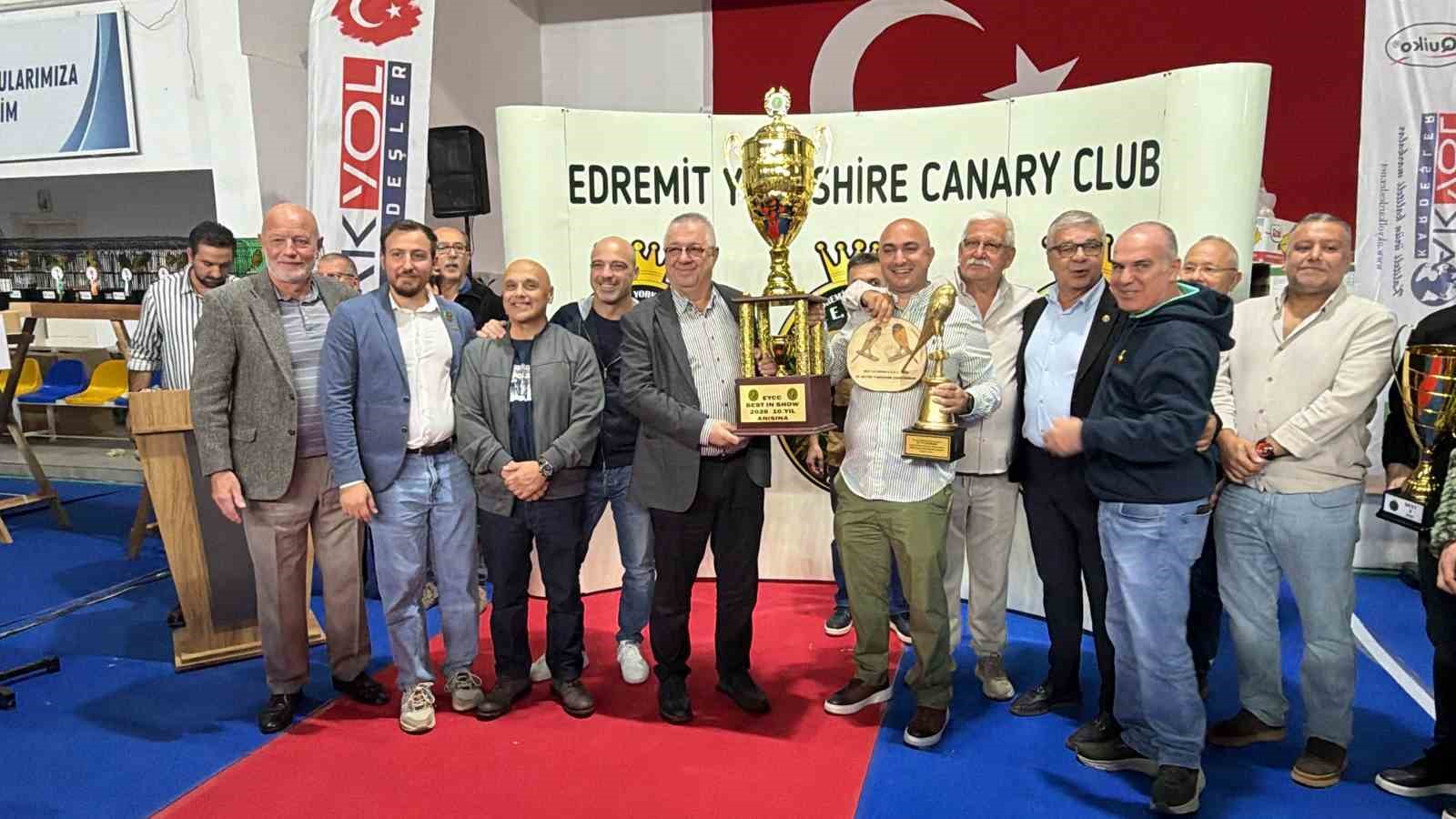 Edremit’te Dünyanın En Prestijli Kanarya Yarışması Coşkuyla Gerçekleşti