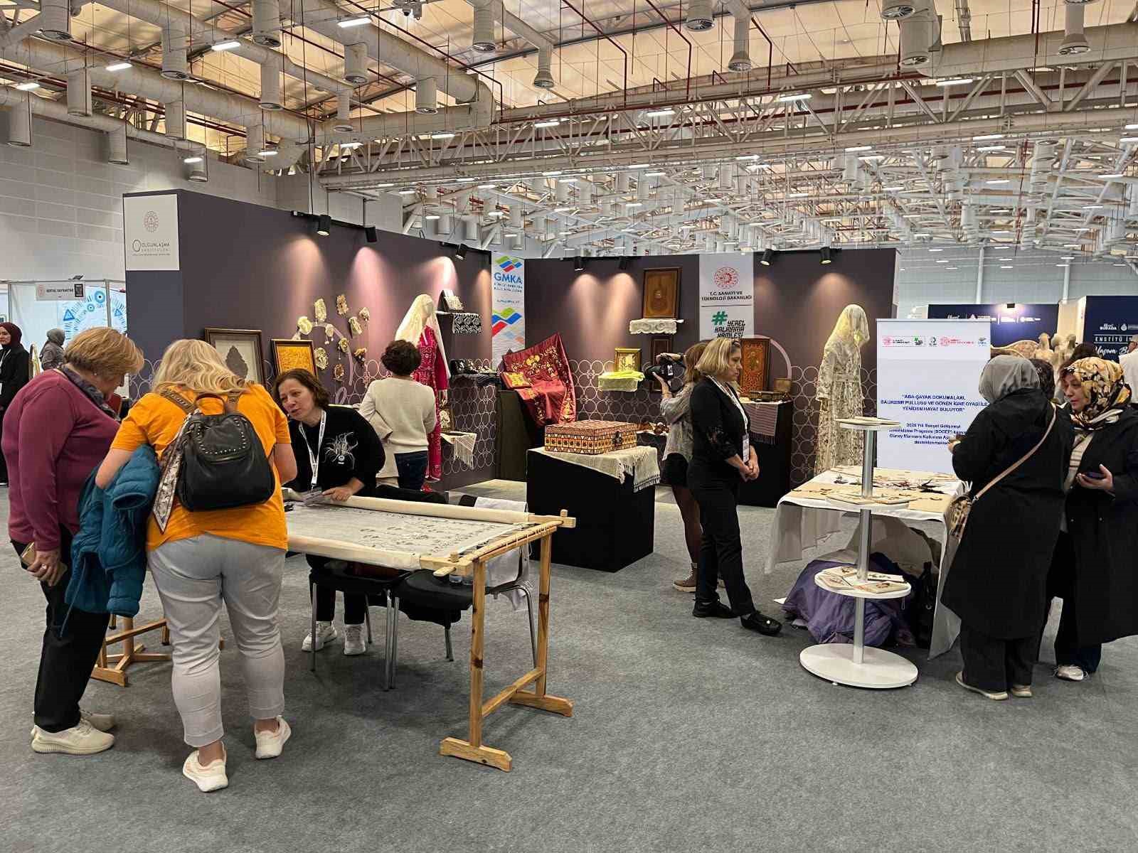 Balıkesir’in Geleneksel El Sanatları Craftİstanbul Fuarı’nda Hayat Buldu