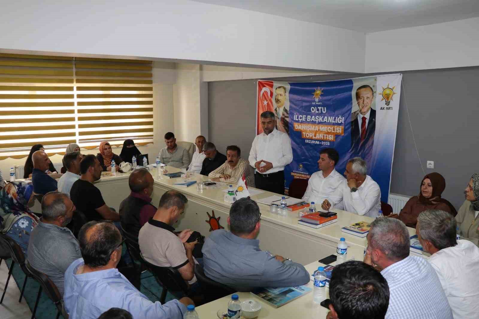 Oltu'da 2026 Danışma Meclisi Toplantısı Yapıldı