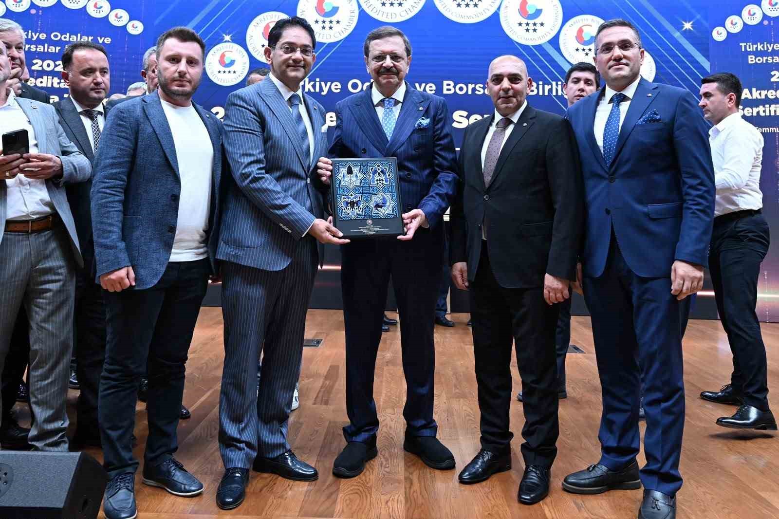 Erzurum Ticaret Borsası'na 5 Yıldızlı Akreditasyon Müjdesi