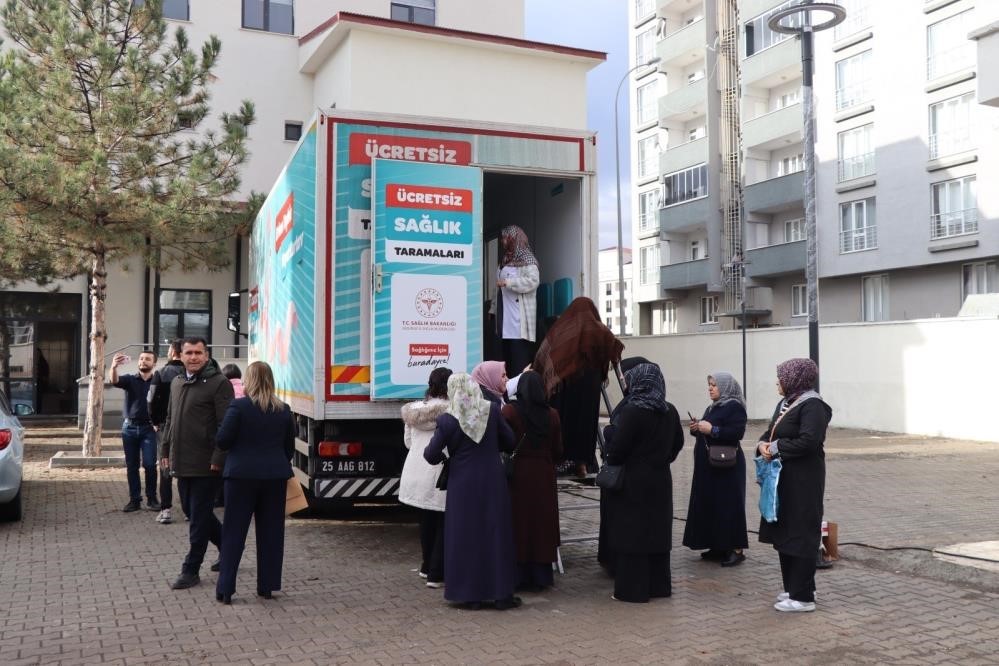Erzurum'da Mobil KETEM ile Sağlık Taramaları Başlıyor