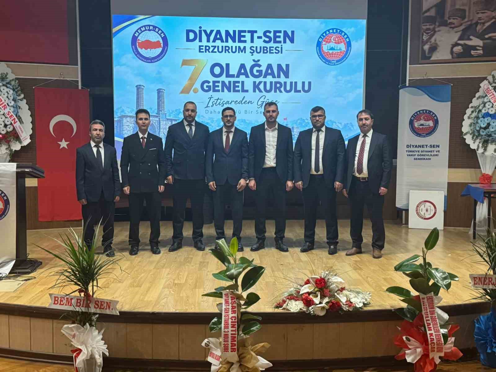 Diyanet-Sen Erzurum’da 7. Olağan Genel Kurulu Yapıldı