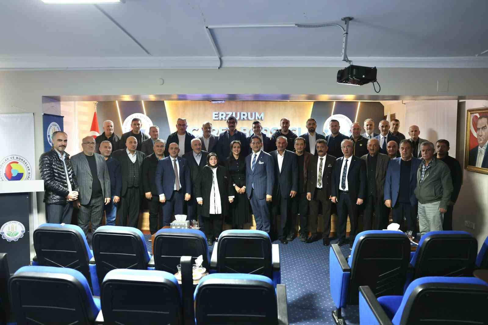 Erzurum Ticaret Borsası’nda Yeni Meclis Divanı Belirlendi