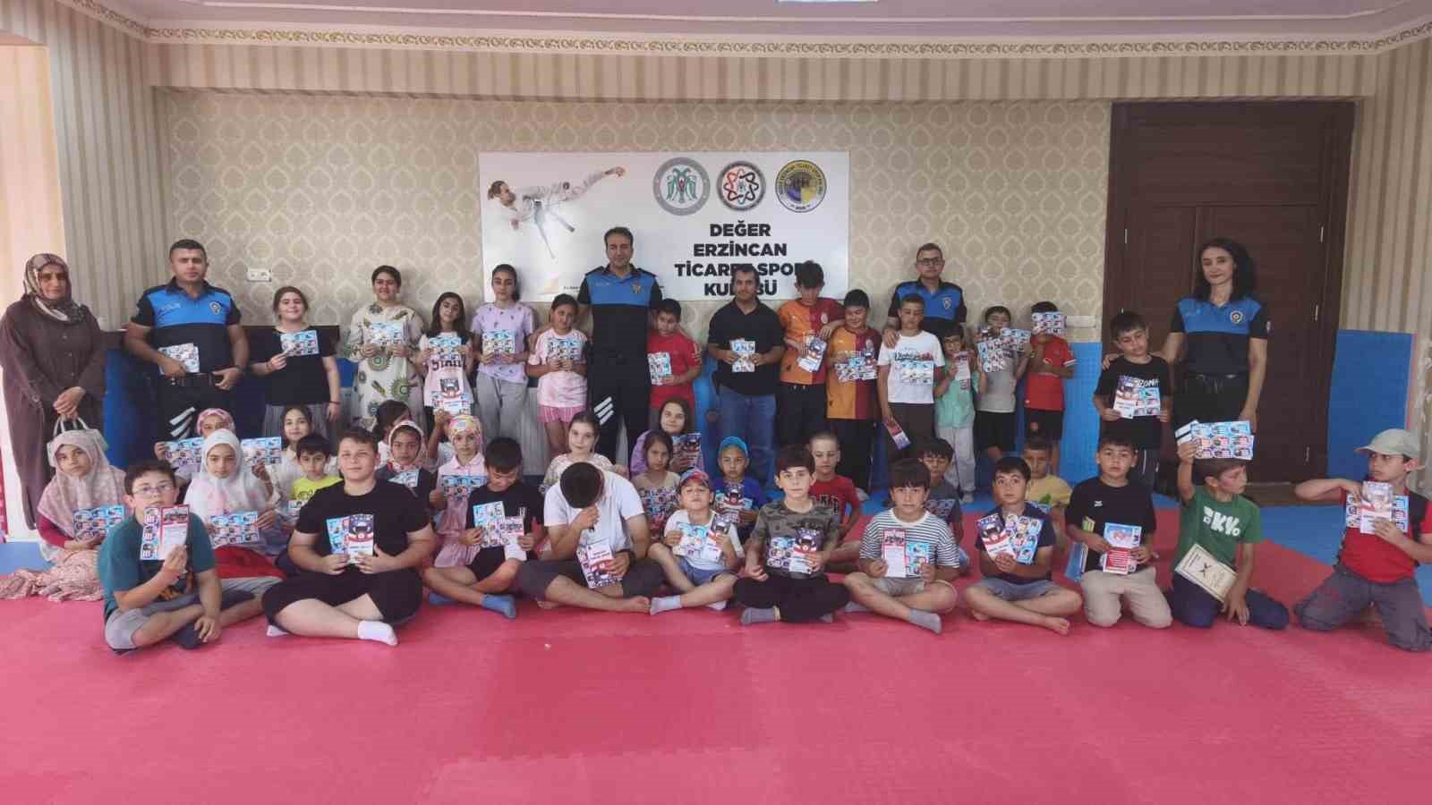 Erzincan'da Öğrencilere Güvenlik Eğitimi ve Bilinçlendirme
