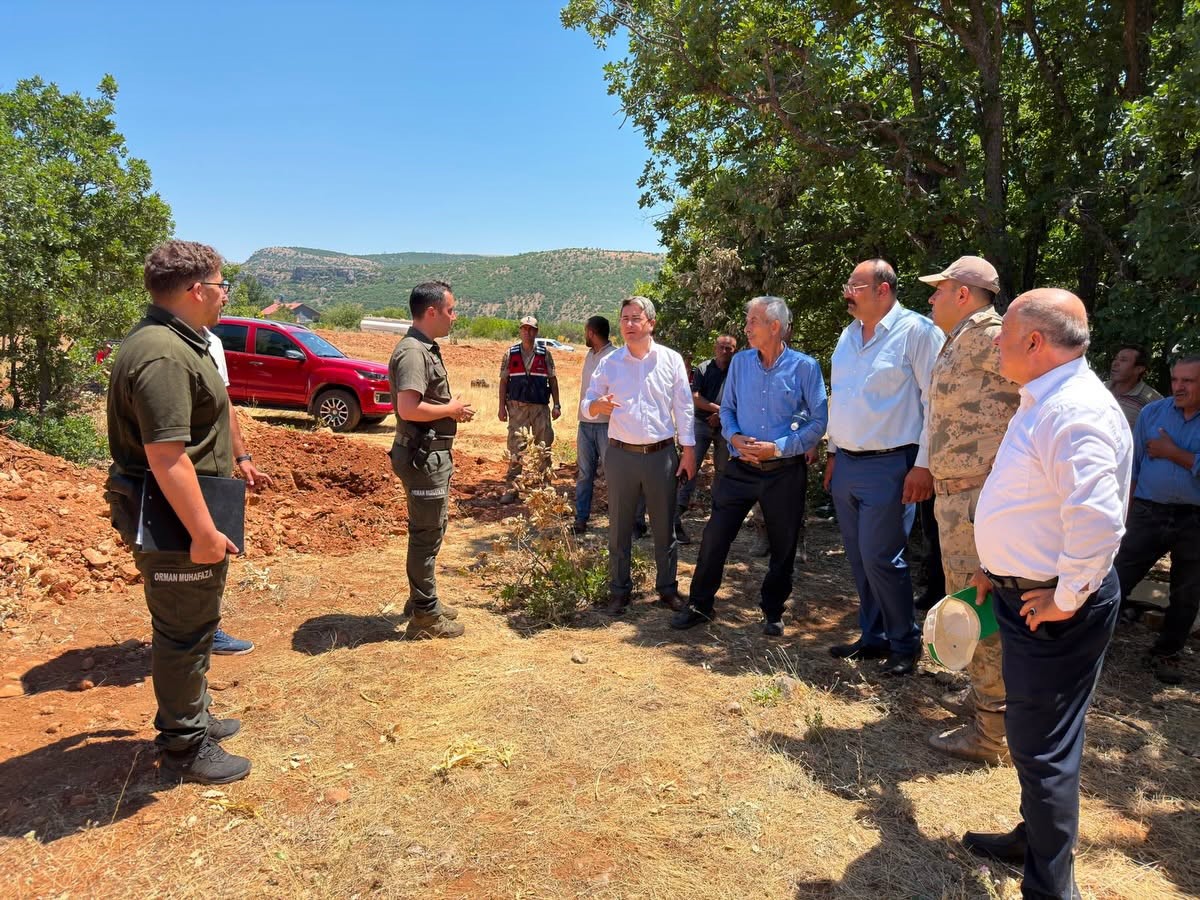 Kemaliye'deki Yangın Başarıyla Kontrol Altına Alındı
