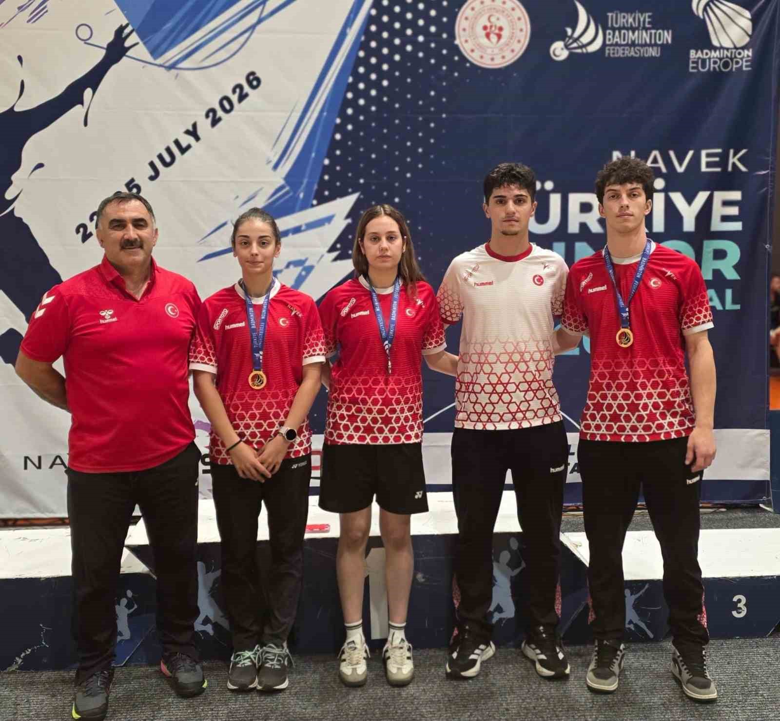 Erzincanlı Badmintoncular Uluslararası Arenada Fırtına Gibi Esti