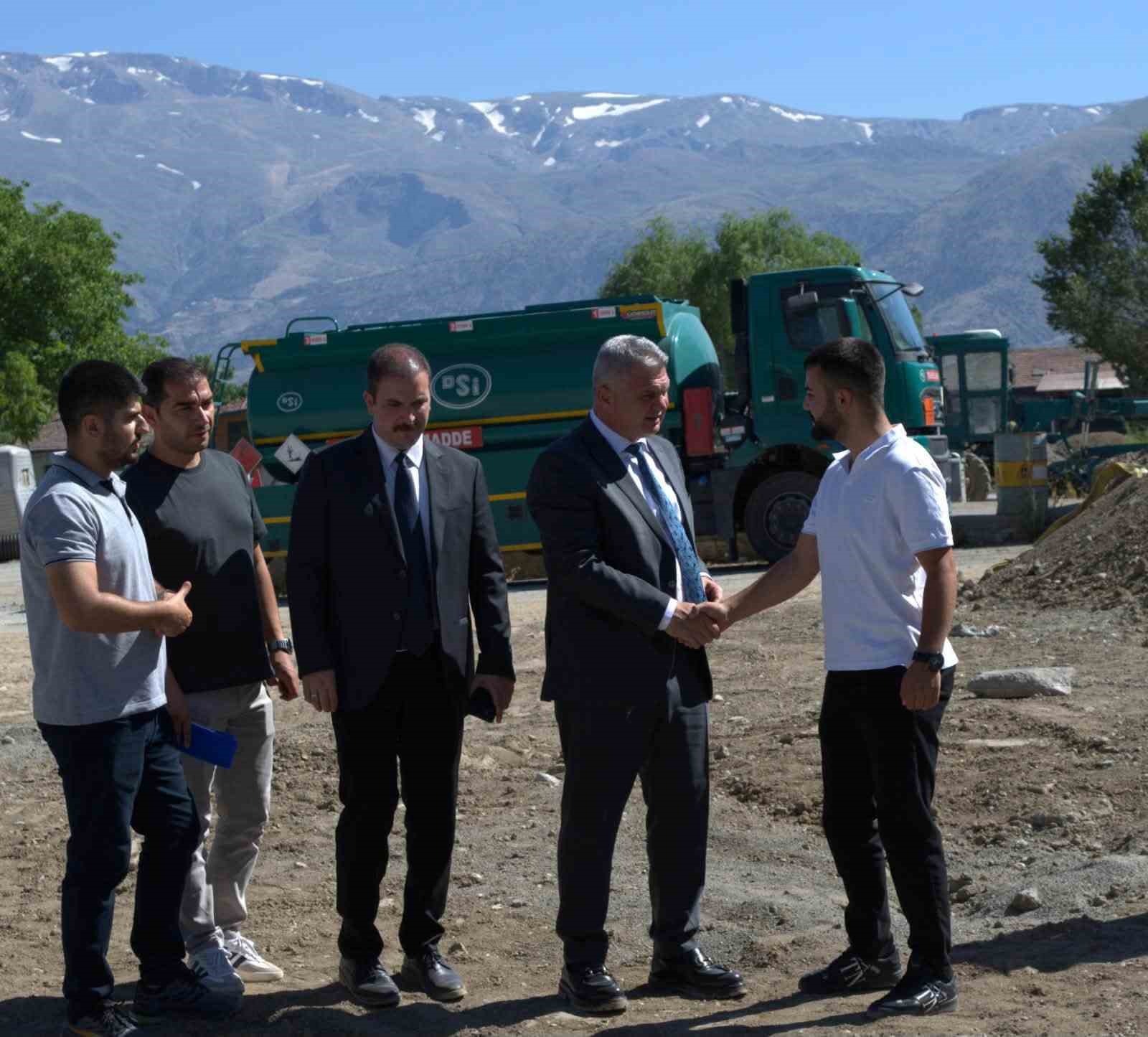 Yavuz, Erzincan'da DSİ 82. Şube Müdürlüğü'nü Ziyaret Etti