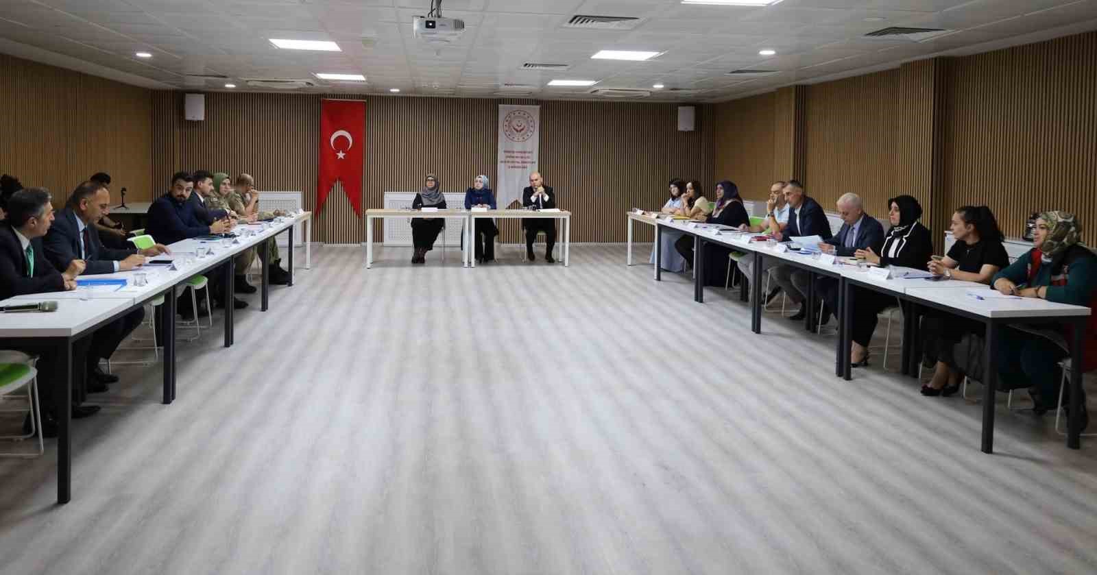 Erzincan'da Kadına Yönelik Şiddetle Mücadele İçin Toplantı Yapıldı