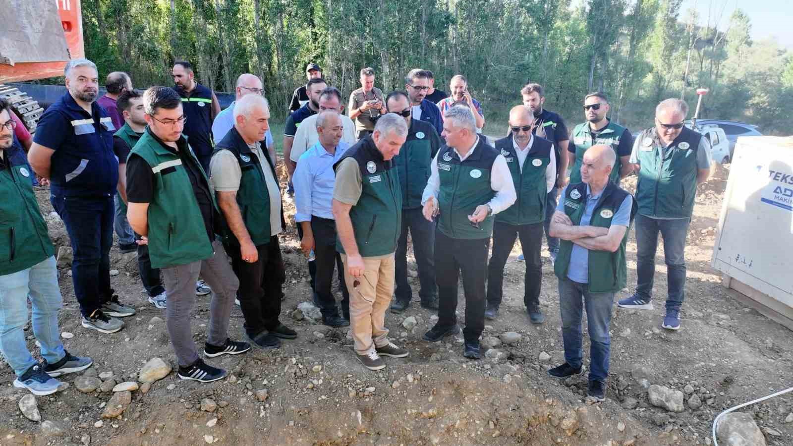 Turnaçayırı Barajı Sulama Projesi'nde İnceleme Ziyareti Gerçekleşti