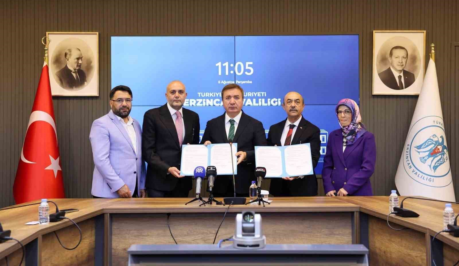 Erzincan'da Özel Eğitim İçin Yeni Okul Protokolü İmzalandı